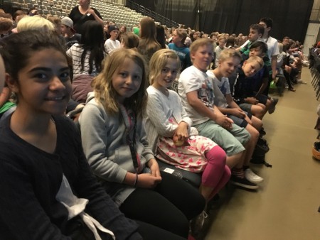 Några glada elever på föreläsningen 12/5-16.